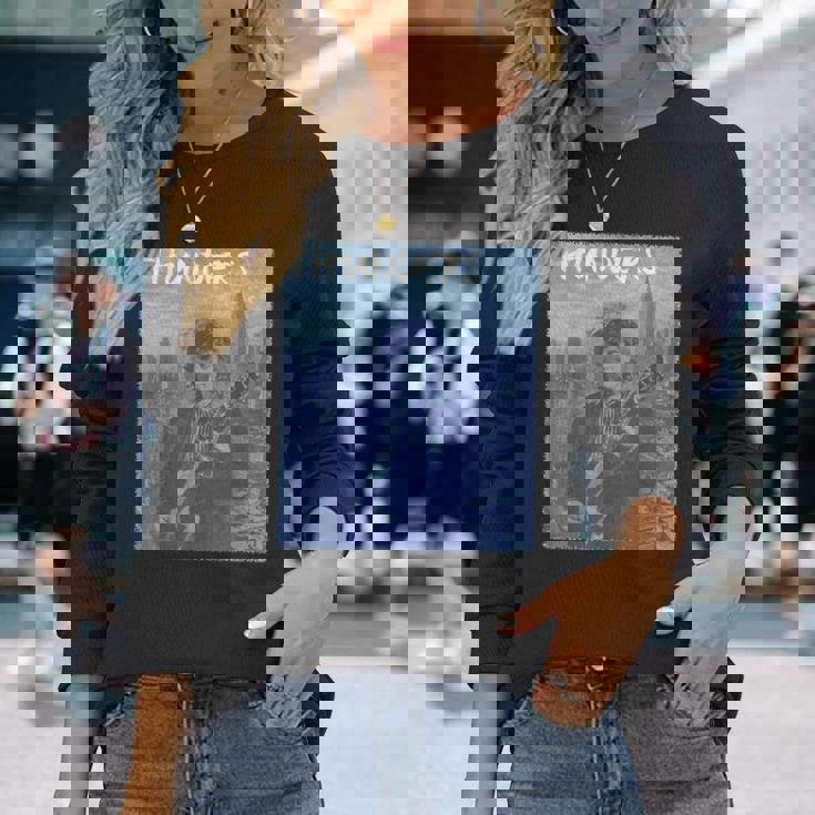 ジョニー・シュー・ヨーク・サンダース 長袖Tシャツ 彼女への贈り物