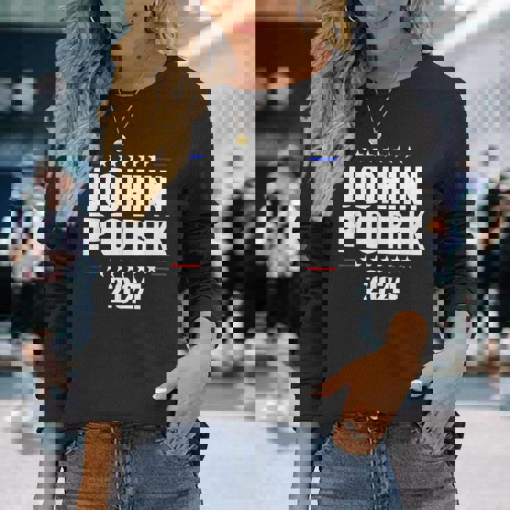 ジョンポーク 2024 ジョンポーク 長袖Tシャツ 彼女への贈り物