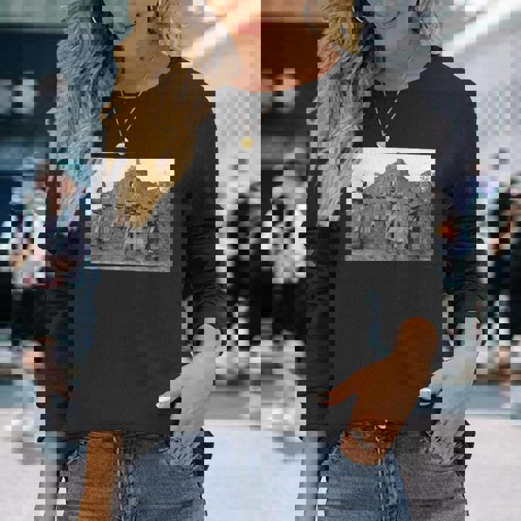 ジョン・クリーズ サー・ランスロット・モンティ・パイソン 長袖Tシャツ 彼女への贈り物