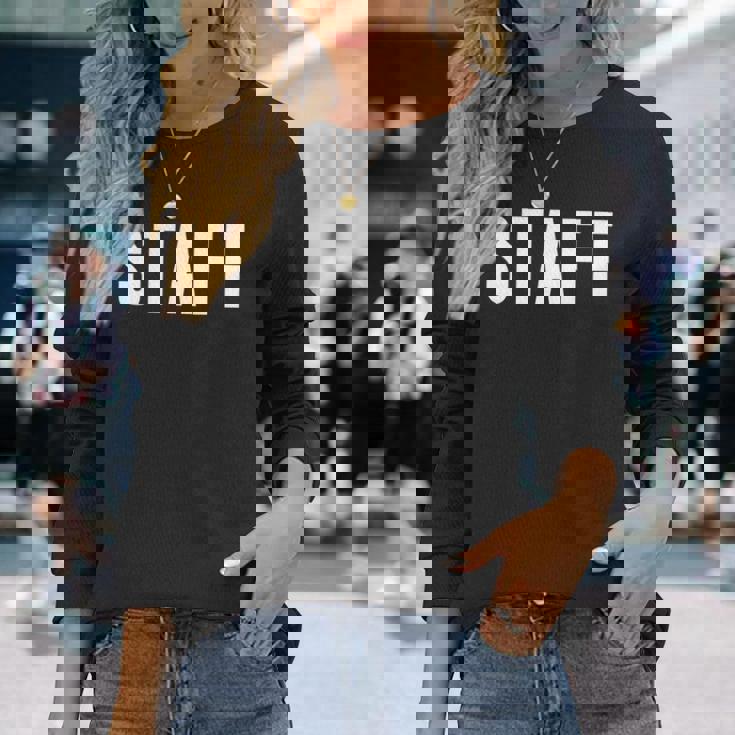 スタッフ 長袖tシャツ 長袖Tシャツ 彼女への贈り物