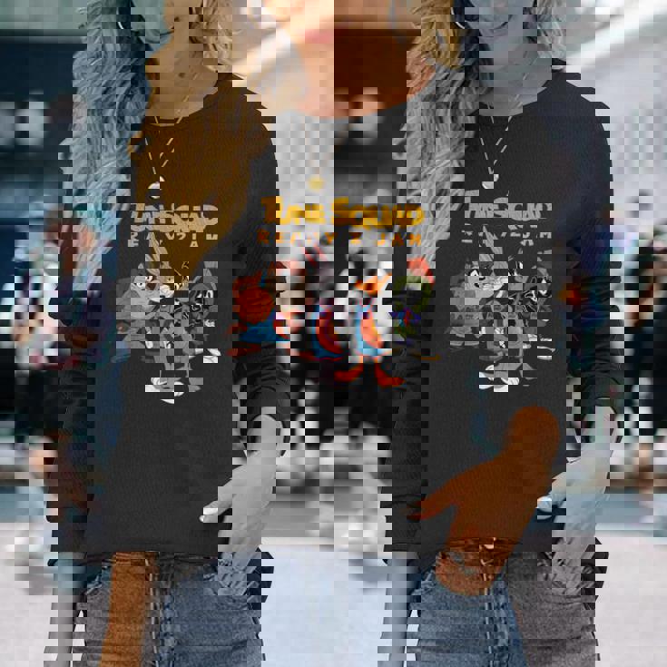 チューン・スクワッド・レディー 2 ジャム 長袖Tシャツ 彼女への贈り物