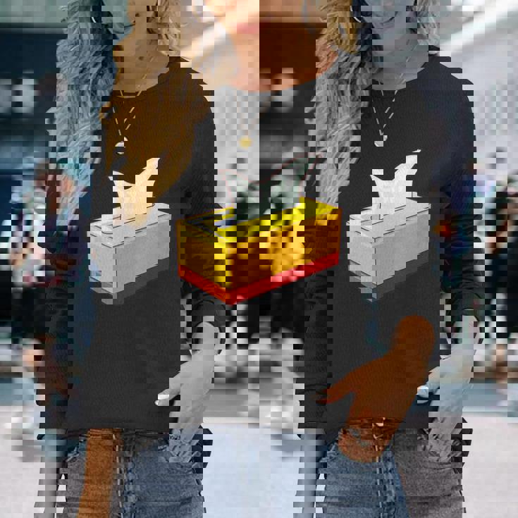 ティッシュボックス 長袖Tシャツ 彼女への贈り物