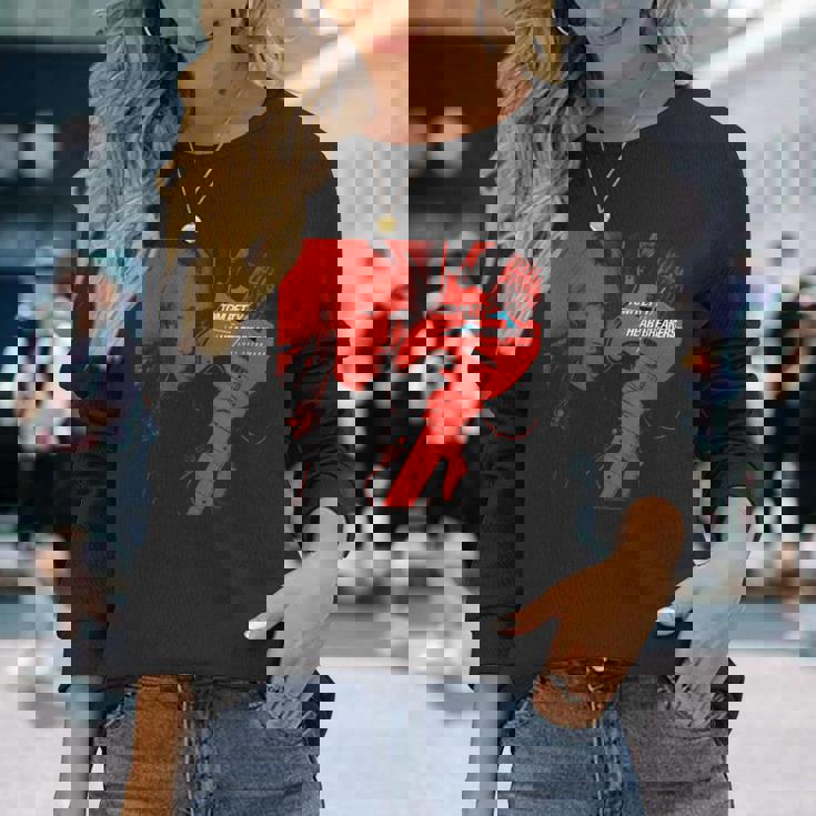 トム・ペティ ロング・アフター・ダーク アルバムカバー写真 長袖Tシャツ 彼女への贈り物