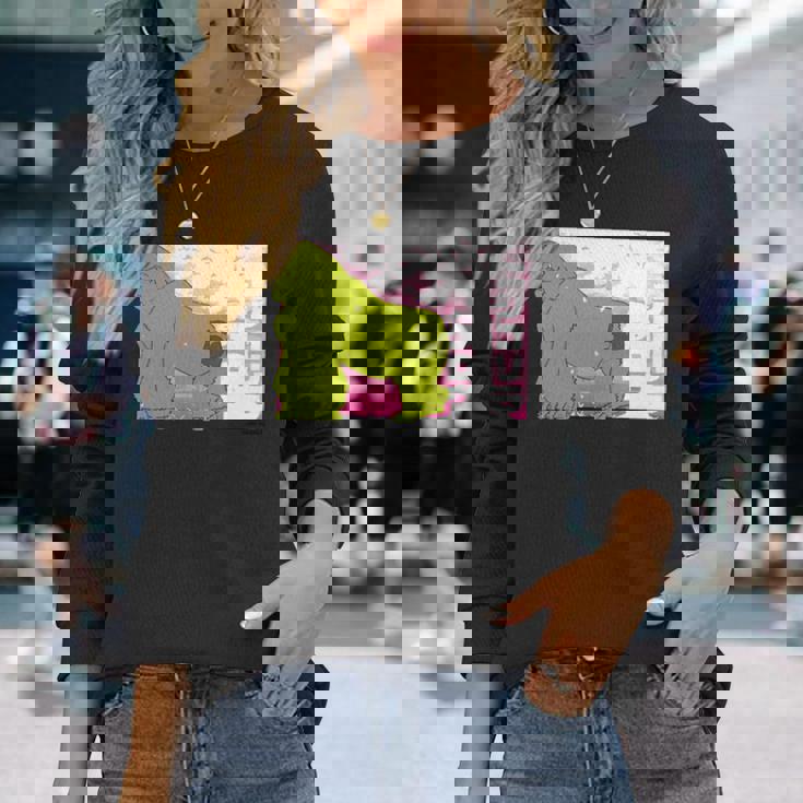 ニシゴリラのタロウさん 50 長袖tシャツ 長袖Tシャツ 彼女への贈り物