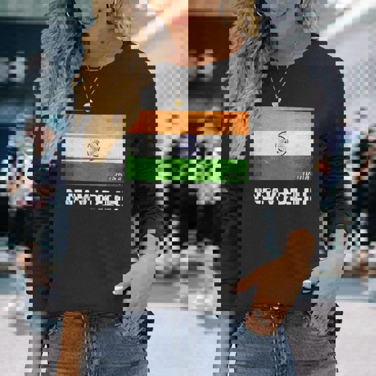 ニューデリーインドシャツ 長袖Tシャツ 彼女への贈り物