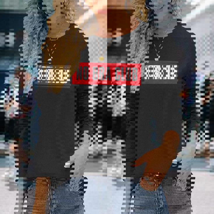 ノーブラクラブ 長袖Tシャツ 彼女への贈り物