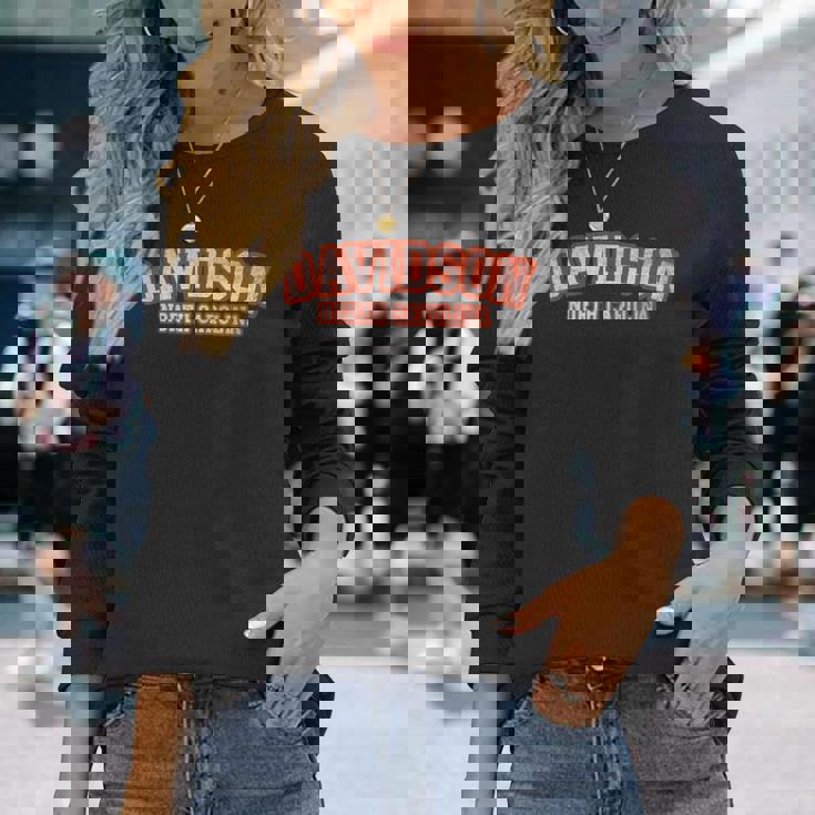 ハーレーダビッドソン ノースカロライナ アスレチック テキスト スポーツスタイル 長袖Tシャツ 彼女への贈り物