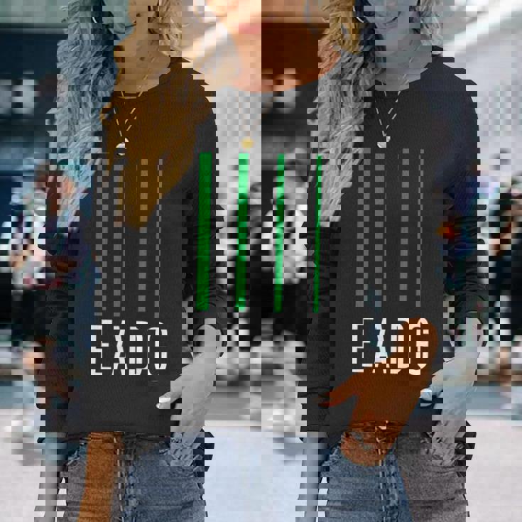 ベーシスト ベースギタリスト Eadg 4弦ギター 長袖Tシャツ 彼女への贈り物