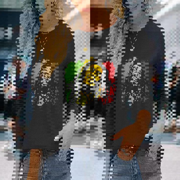 ポジティブバイブレーション 長袖Tシャツ 彼女への贈り物