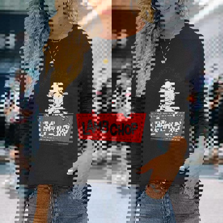 ラムチョップ ヴィンテージ ポケットヒット 長袖Tシャツ 彼女への贈り物