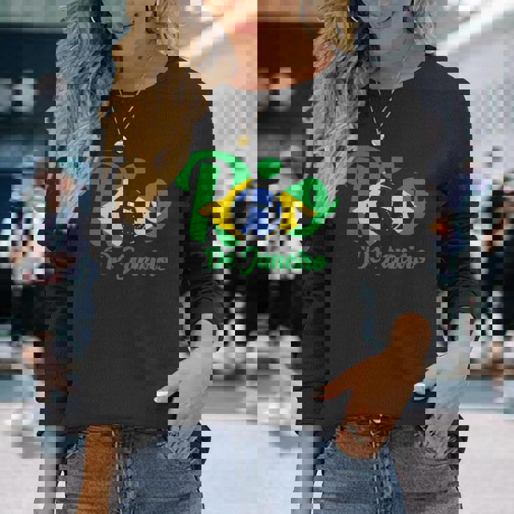 リオデジャネイロ ブラジル お土産 ブラジル 長袖tシャツ 長袖Tシャツ 彼女への贈り物