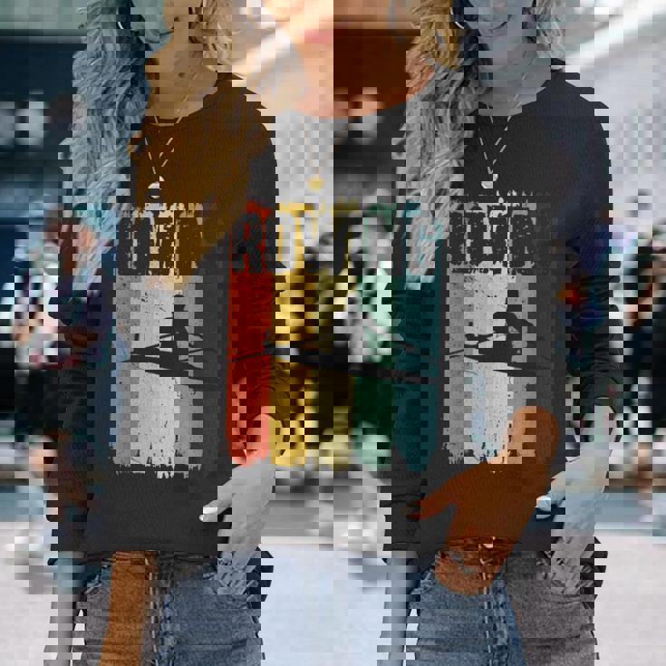 ロウイングスポーツ。レトロビンテージ。Rowing Crew（ローイングクルー 長袖Tシャツ 彼女への贈り物