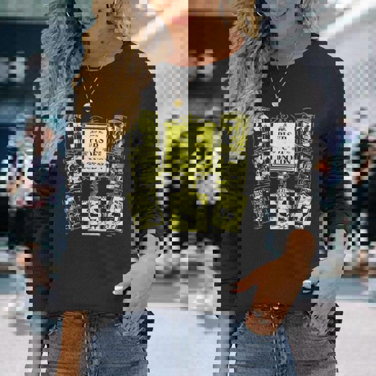 ロンドンスプラッシュパブ・オブ・ロンドン 長袖Tシャツ 彼女への贈り物