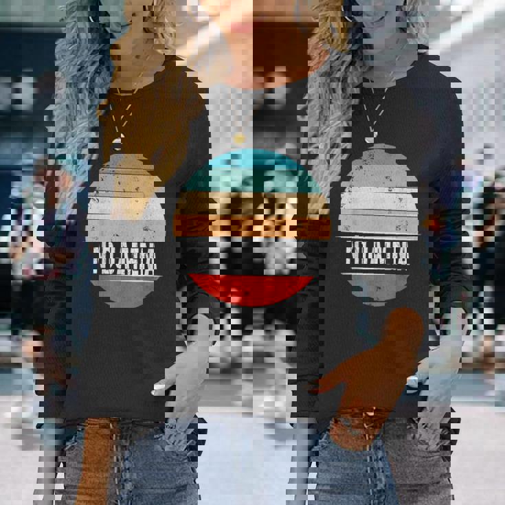 ンジャメナ・チャドの旅 長袖Tシャツ 彼女への贈り物