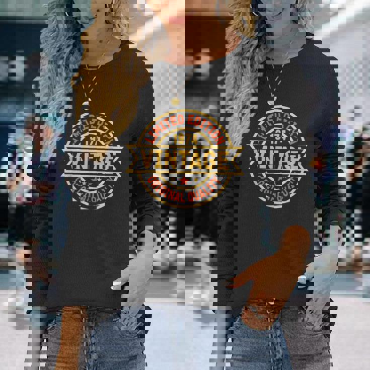 ヴィンテージ 1974 メンズ 限定版 Bday 1974 誕生日 長袖Tシャツ 彼女への贈り物