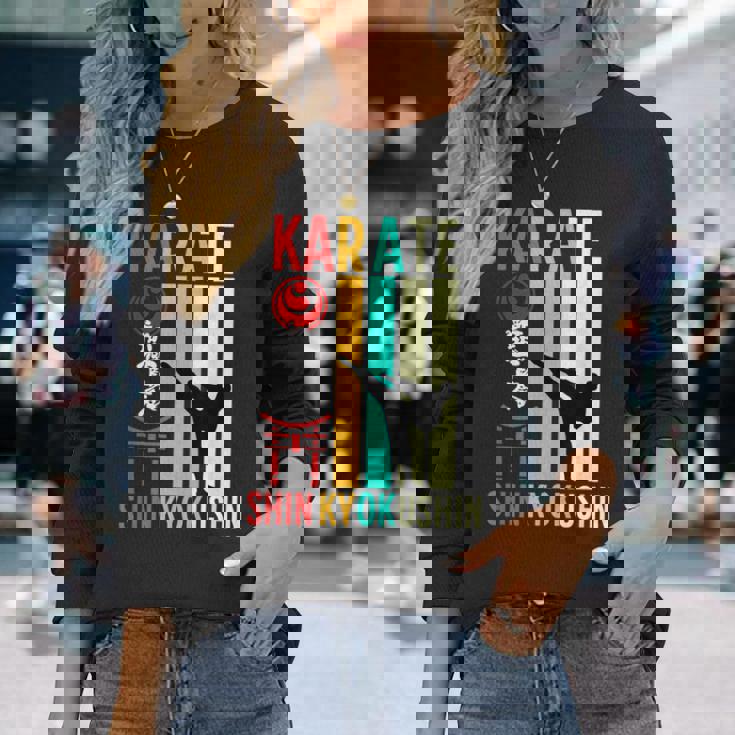 新極真 空手 緑健二 トレーニング いちげき きゅう 長袖Tシャツ 彼女への贈り物