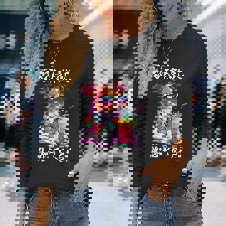 面白いtシャツ ジャックラッセルテリア イヌ わんこ メンズ 犬好き グッズ おもしろ 面白い 服 ネタ 長袖tシャツ 長袖Tシャツ 彼女への贈り物