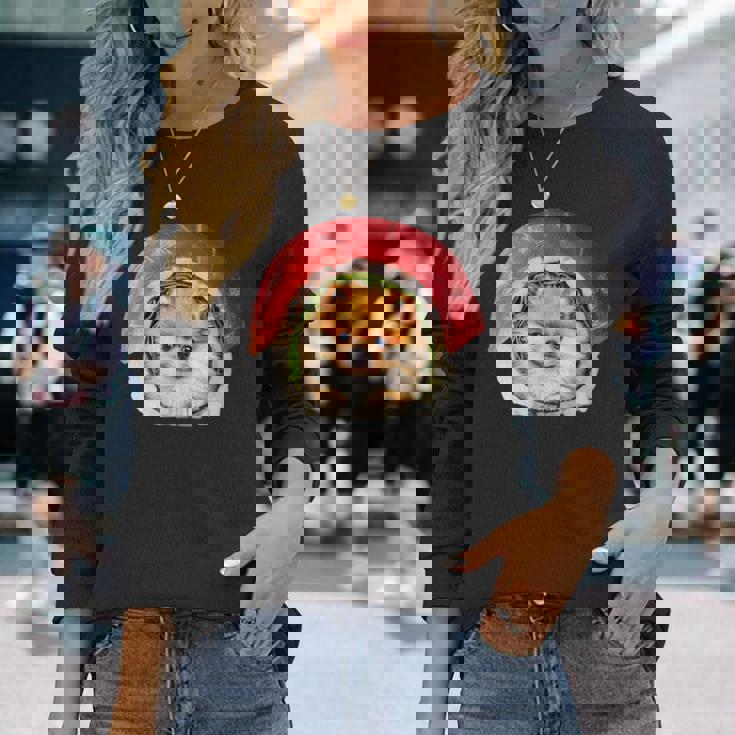 面白いtシャツ ポメラニアン 犬 イヌ 寿司 メンズ 犬好き グッズ かわいい おもしろ 面白い 服 ネタ 長袖Tシャツ 彼女への贈り物