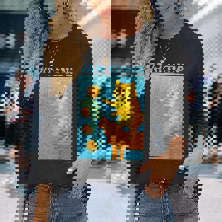 面白いtシャツ 柴犬 ゴッホ イヌ わんこ メンズ 犬好き グッズ かわいい おもしろ 面白い 服 ネタ 長袖tシャツ 長袖Tシャツ 彼女への贈り物