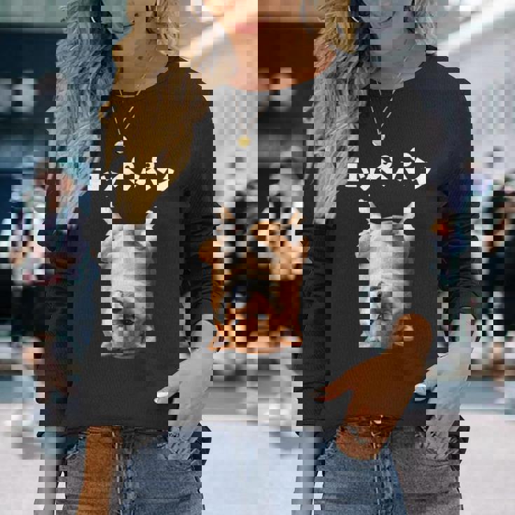 面白いtシャツ 柴犬 犬 イヌ コッペパン メンズ 犬好き グッズ かわいい おもしろ 面白い 服 ネタ 長袖tシャツ 長袖Tシャツ 彼女への贈り物