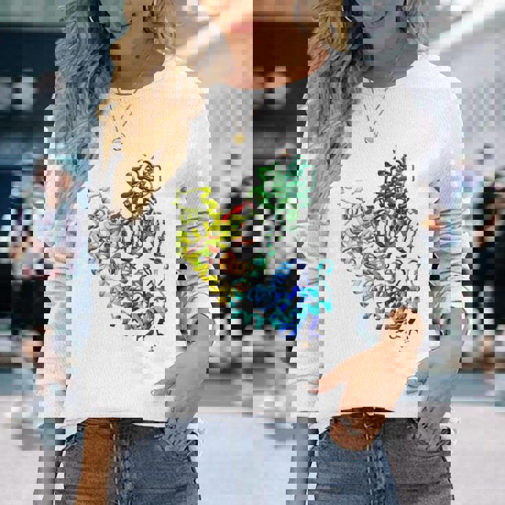 Dna ポリメラーゼ遺伝学 分子生物学 科学者 長袖Tシャツ 彼女への贈り物