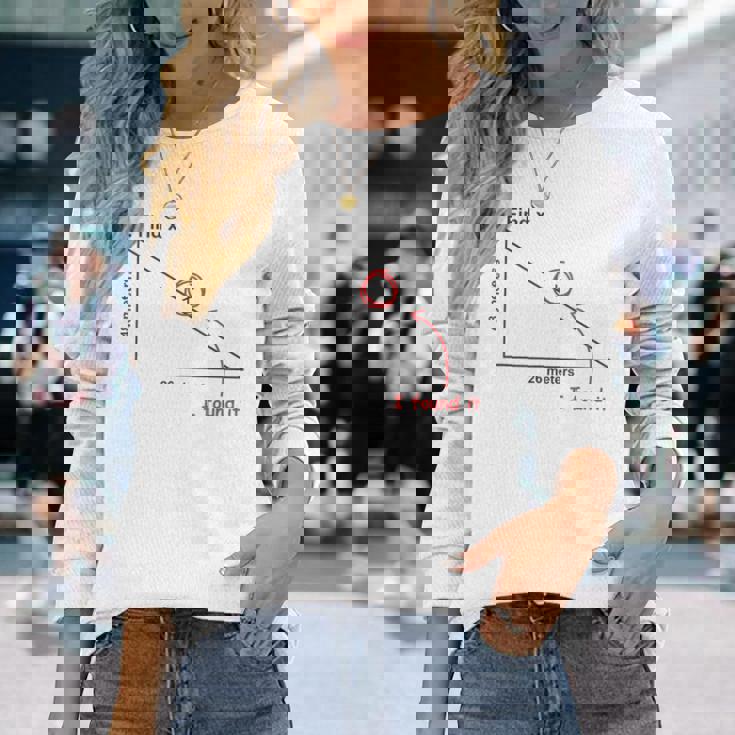 Find X Found It ファー・フロム・ホーム 長袖Tシャツ 彼女への贈り物