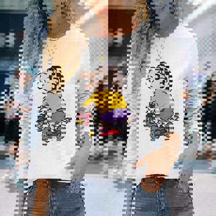 【まんが】クレヨンしんちゃん 三輪車しんちゃん 長袖Tシャツ 彼女への贈り物