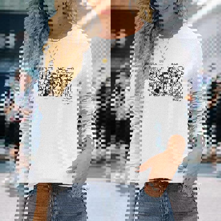 わんわん 長袖Tシャツ 彼女への贈り物