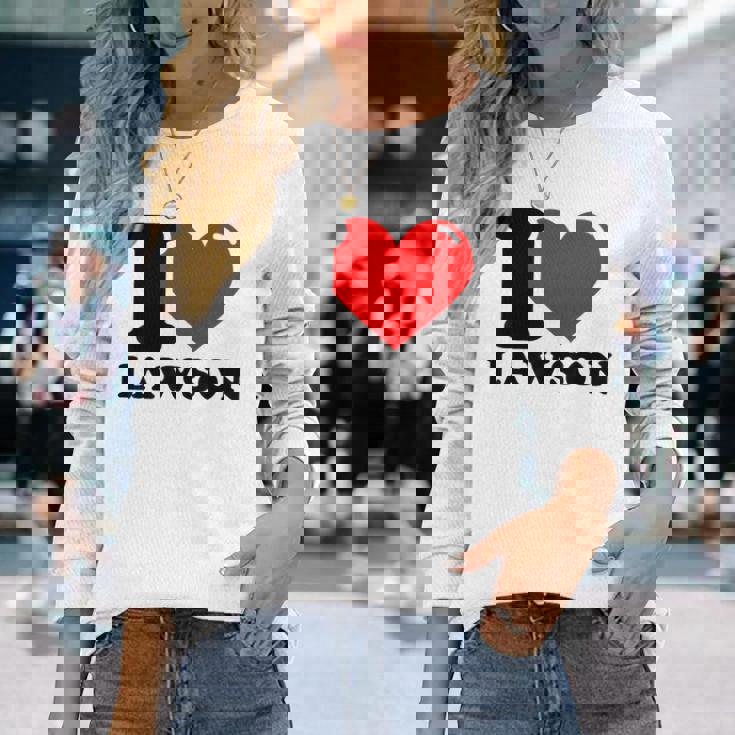 アイ・ラブ・ローソン 長袖Tシャツ 彼女への贈り物