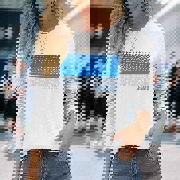 カリフォルニア州サンフランシスコ サンフランシスコ カリフォルニア アクアティック 長袖Tシャツ 彼女への贈り物