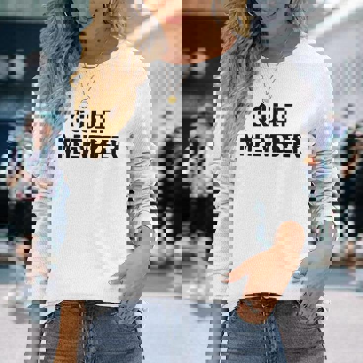 カルトメンバー 長袖Tシャツ 彼女への贈り物