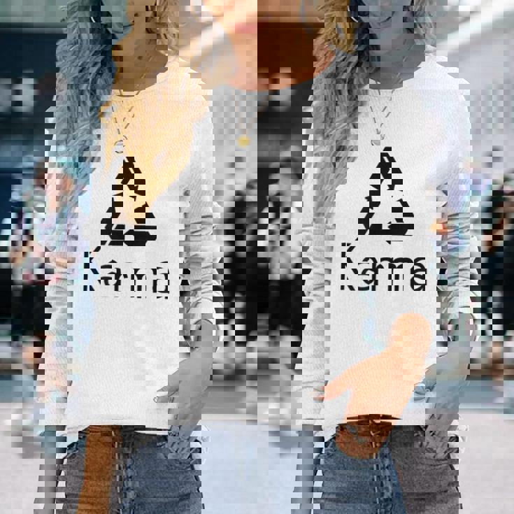 カルマ 長袖Tシャツ 彼女への贈り物