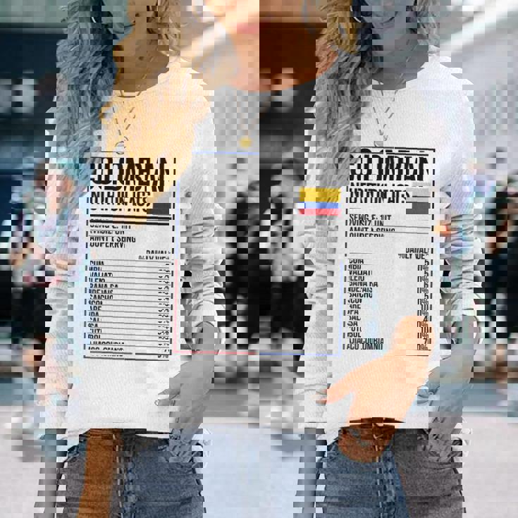 コロンビア 栄養成分 食品 カミセタ コミダ コロンビア 長袖Tシャツ 彼女への贈り物