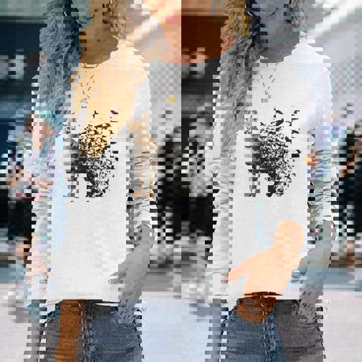 サーバルキャット 長袖tシャツ 長袖Tシャツ 彼女への贈り物