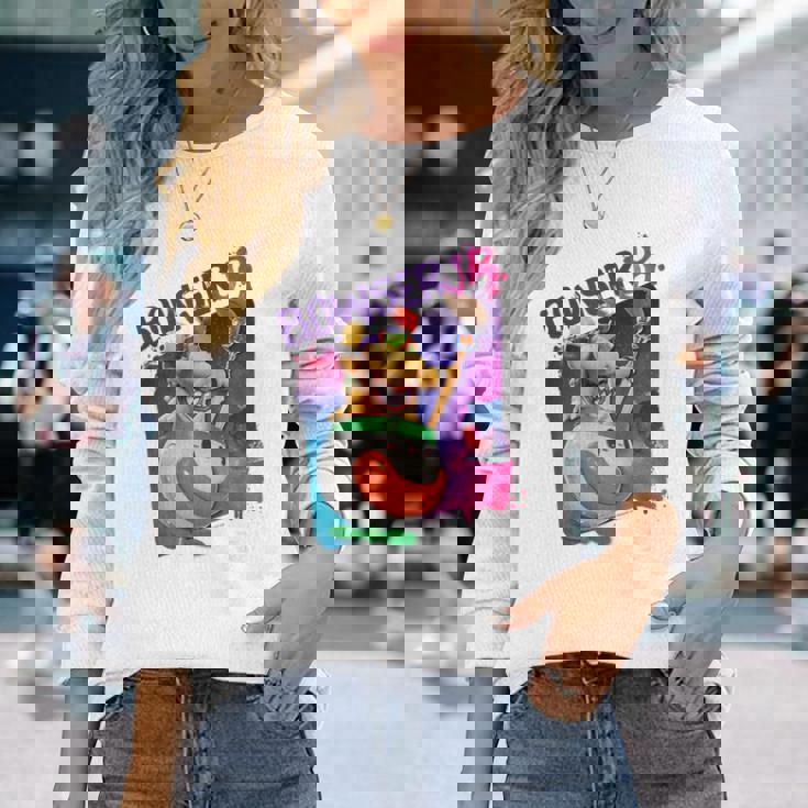 ザ・スーパーマリオギャラクシー・ムービー Bowser Jr Takes Over 長袖Tシャツ 彼女への贈り物