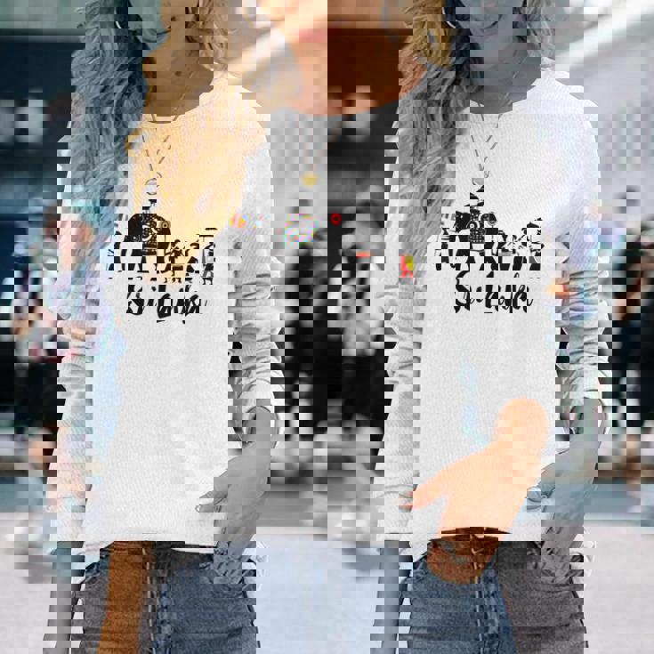 スリランカ ダラダ ペラハラ スリランカンへの最高のギフト 長袖Tシャツ 彼女への贈り物