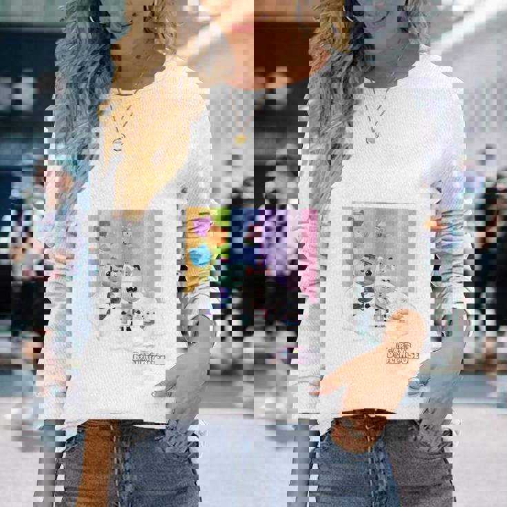 ドリームワークス ギャビーのドールハウス 誕生日 長袖Tシャツ 彼女への贈り物