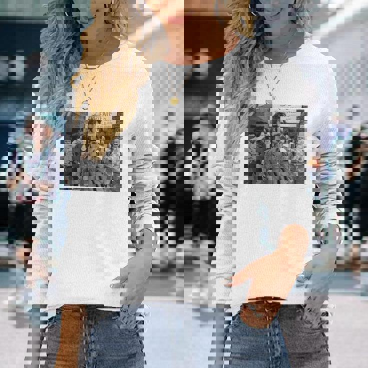 フランク・ザッパ ジョージ・デューク マザーズ 発明 チュンガの復讐 長袖Tシャツ 彼女への贈り物