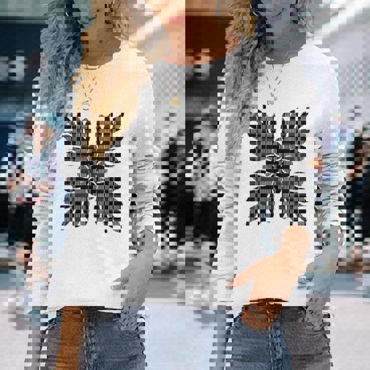 ブラック・パラカ・ウル 長袖Tシャツ 彼女への贈り物