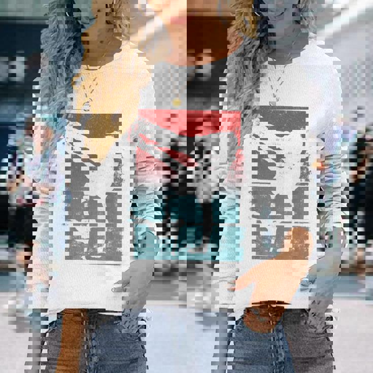 ブレイクダンサー ヒップホップダンス ブレイクダンス 長袖Tシャツ 彼女への贈り物