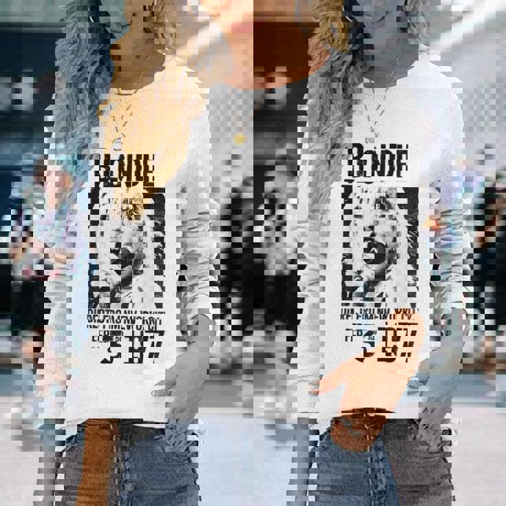 ブロンディ 長袖Tシャツ 彼女への贈り物