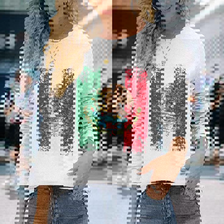 メキシコ 旗 大 国旗 メンズ レディース キッズ メキシコ 長袖Tシャツ 彼女への贈り物