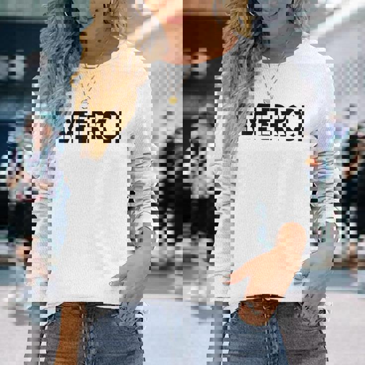 メルシー 長袖Tシャツ 彼女への贈り物