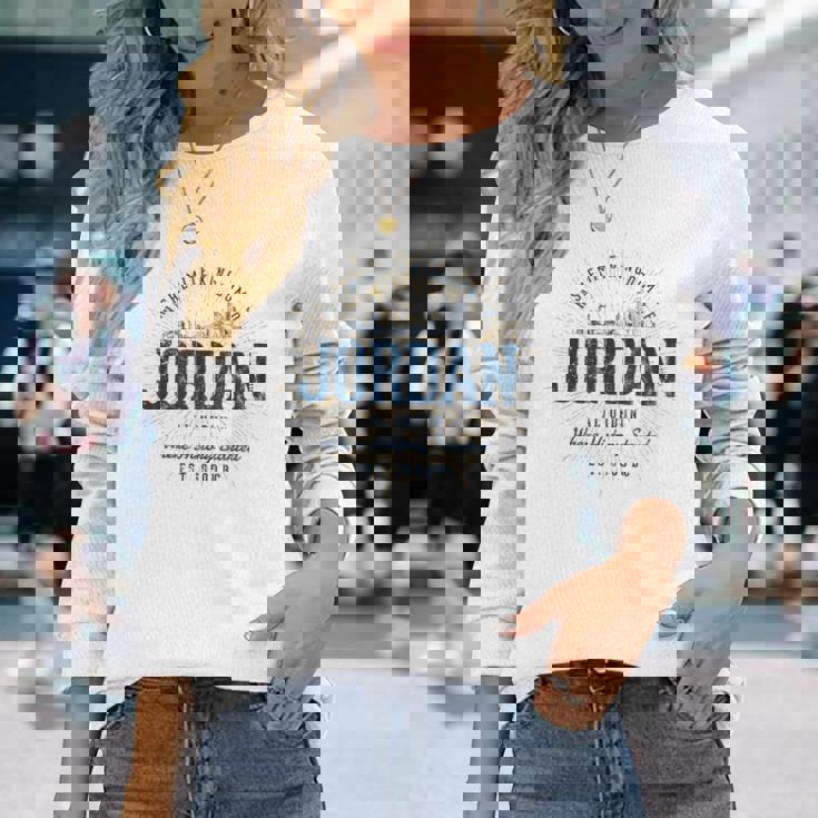 ヴィンテージ ヨルダン レトロ 長袖Tシャツ 彼女への贈り物