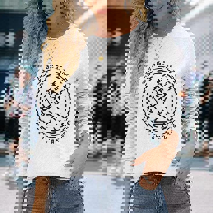 超常現象研究と防衛のためのbprd Bureau 長袖Tシャツ 彼女への贈り物