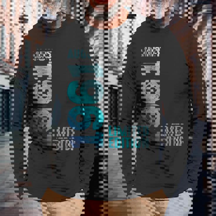 1961年8月 1961年 ヴィンテージ 1961年限定版 長袖Tシャツ 高齢者への贈り物