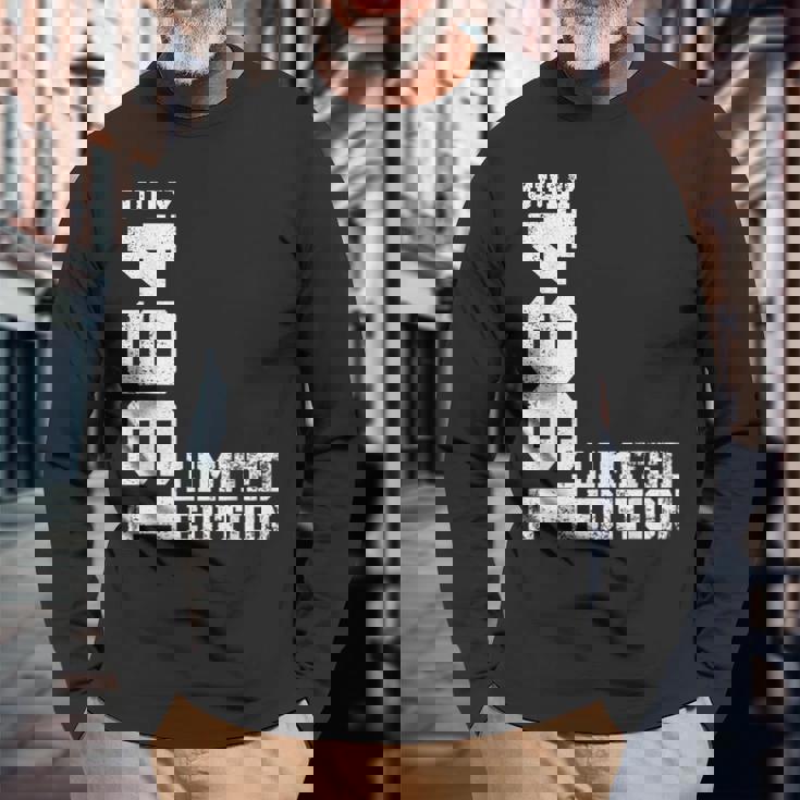 1964年7月、男性のための60歳の誕生日プレゼント 長袖Tシャツ 高齢者への贈り物