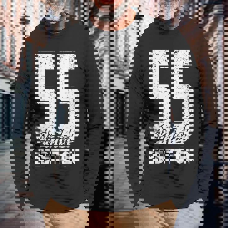 55歳の誕生日 限定版 記念日 ヴィンテージ 55歳 長袖Tシャツ 高齢者への贈り物