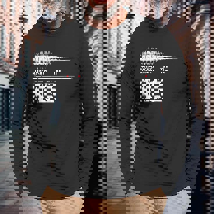 Adsr キックバステイル モジュラーライフ ウェーブシンセサイザー 長袖Tシャツ 高齢者への贈り物