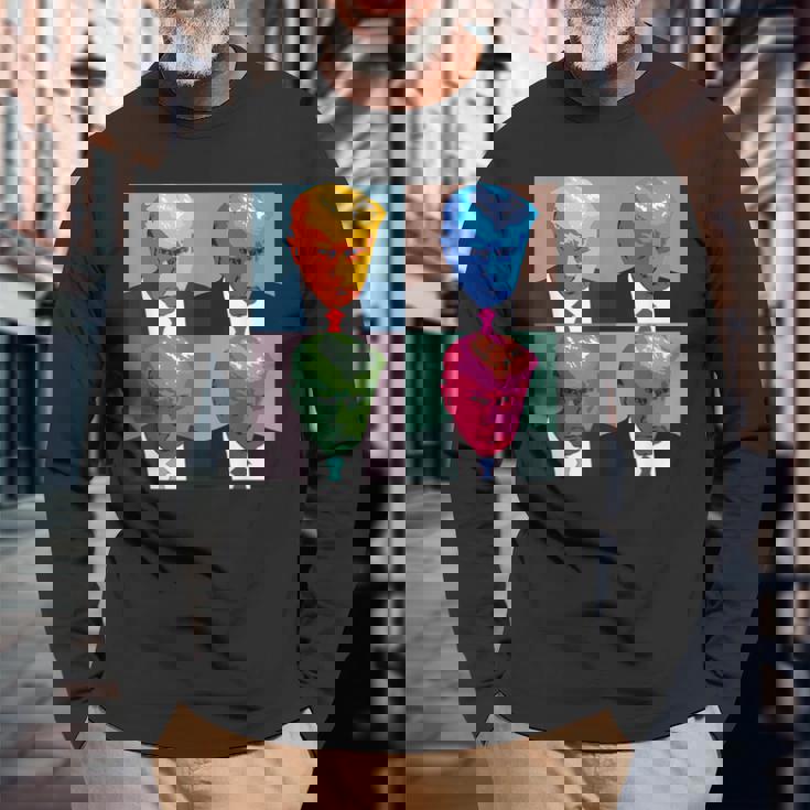 Donald Trump Hot マグショット ドナルド・J・トランプ 大統領 写真 長袖Tシャツ 高齢者への贈り物